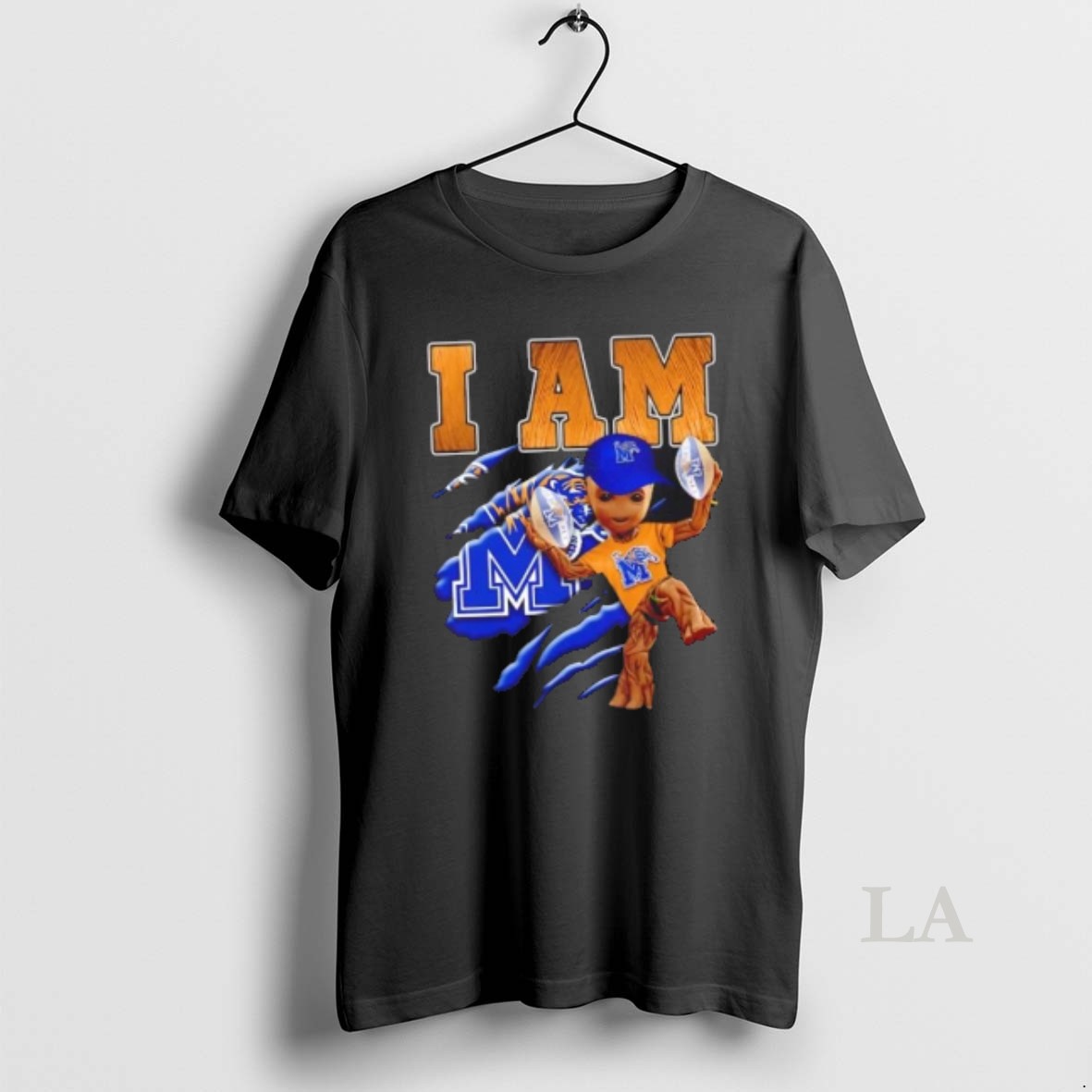 Original Groot I Am Memphis Tigers Fan Shirt