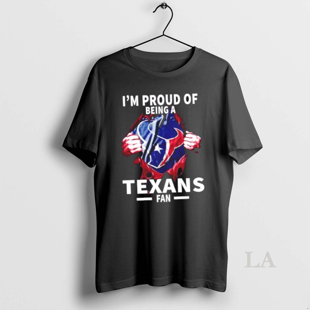 Original Im Proud Of Being A Houston Texans Fan Shirt