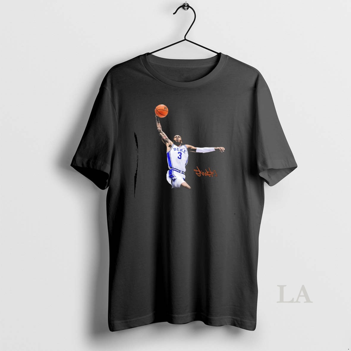 Original Isaiah Evans Duke Blue Devils Basketball Player Signatue Shirt