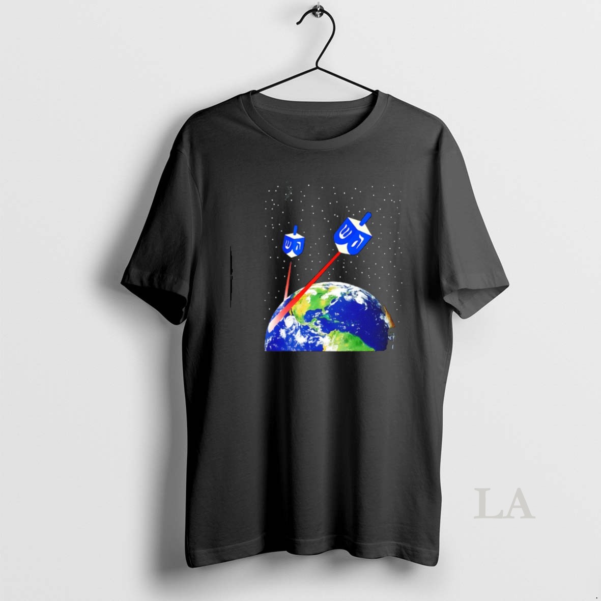 Original Jewish Space Laser Earth Shirt
