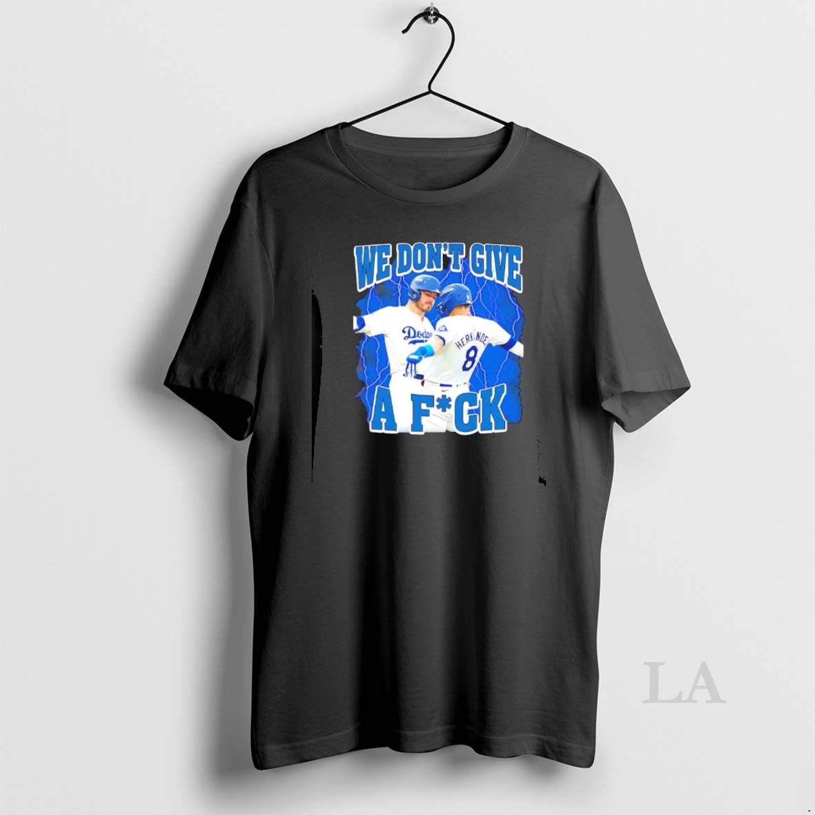 Original Kike Hernandez And Gavin Lux We Dont Give A Fuck Shirt