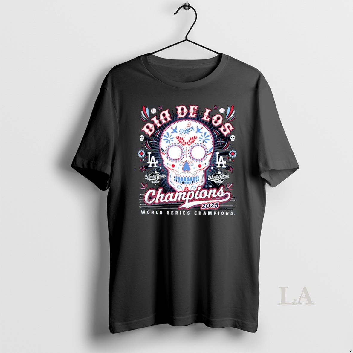 Original Los Angeles Dodgers 2025 World Series Champions Dia De Los Champions Shirt