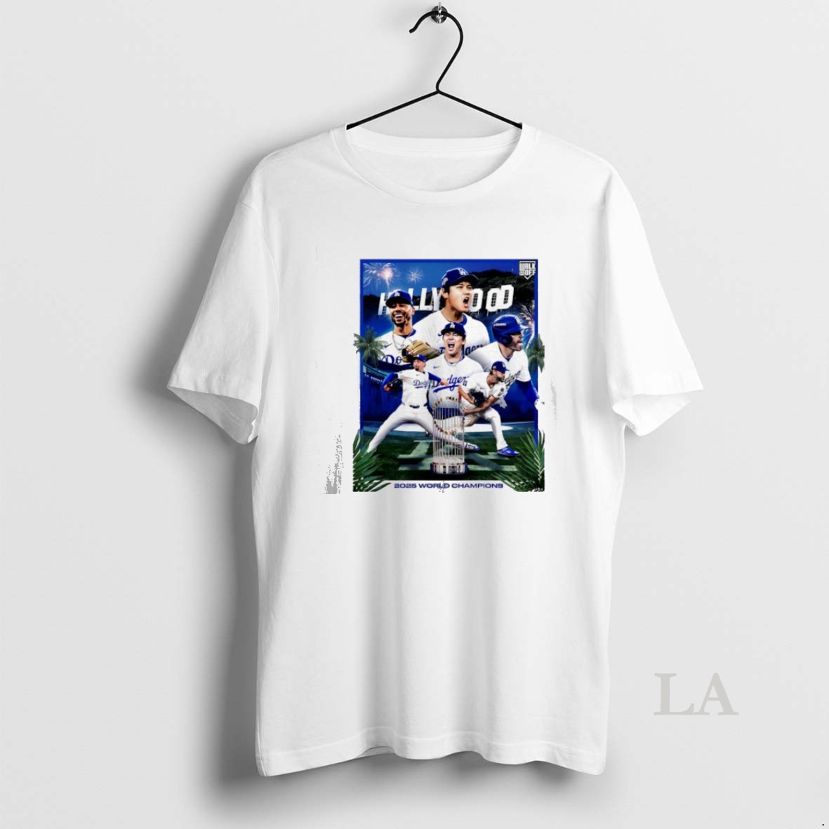 Original Los Angeles Dodgers 2025 World Series Champions Back To Back Graphic Shirt