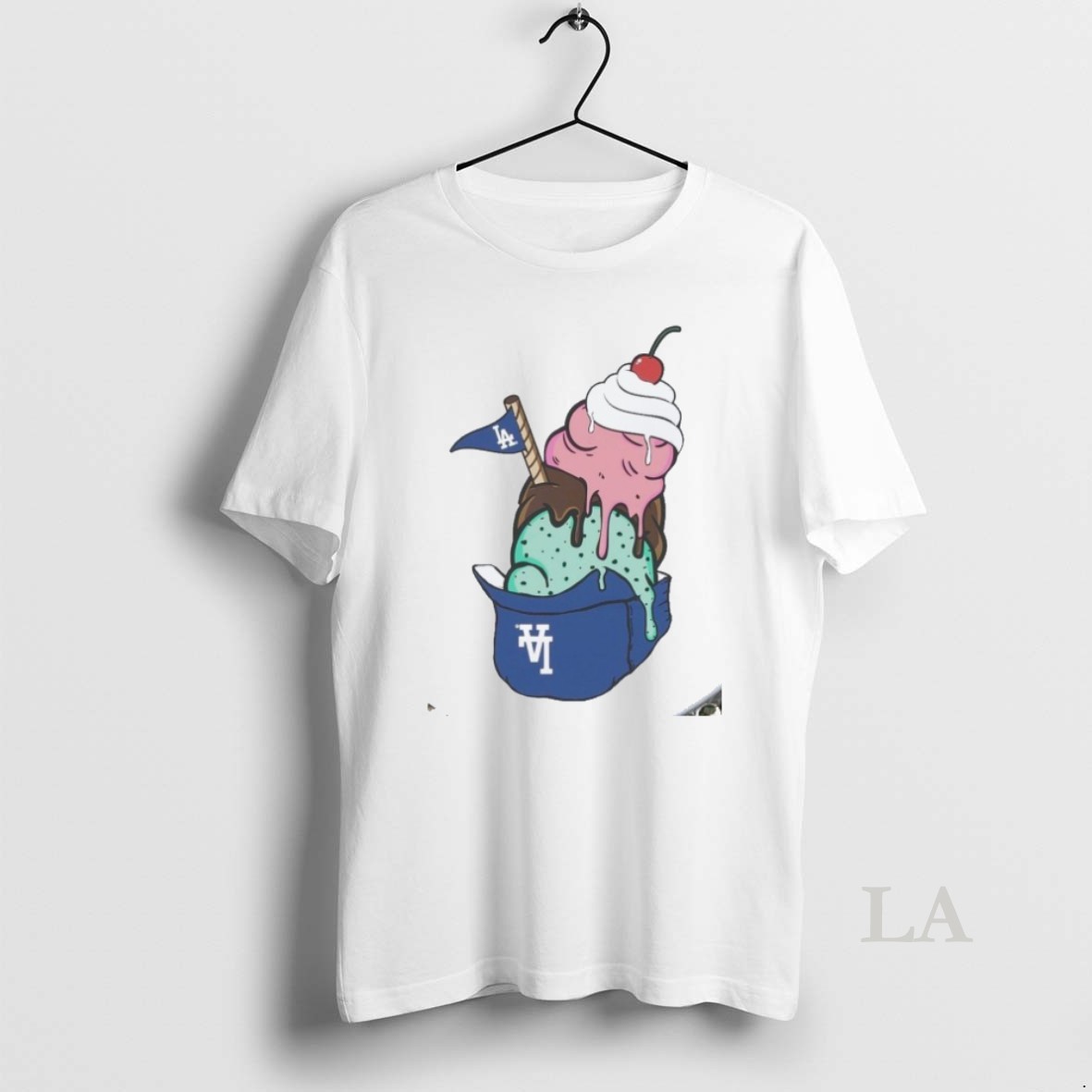 Original Los Angeles Dodgers Game Day Ice Cream Shirt