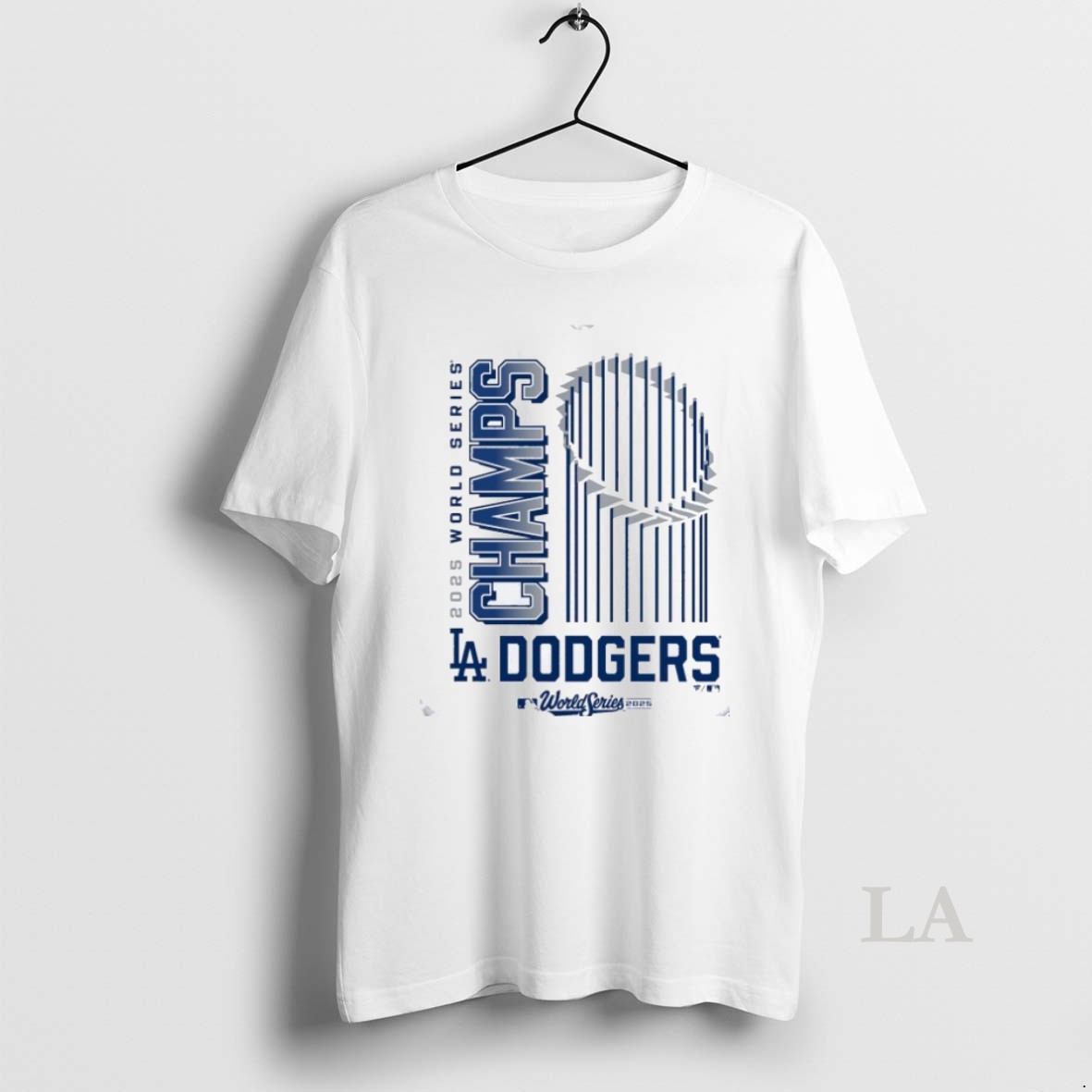 Original Los Angeles Dodgers White 2025 World Series Champions Wild Pitch Shirt