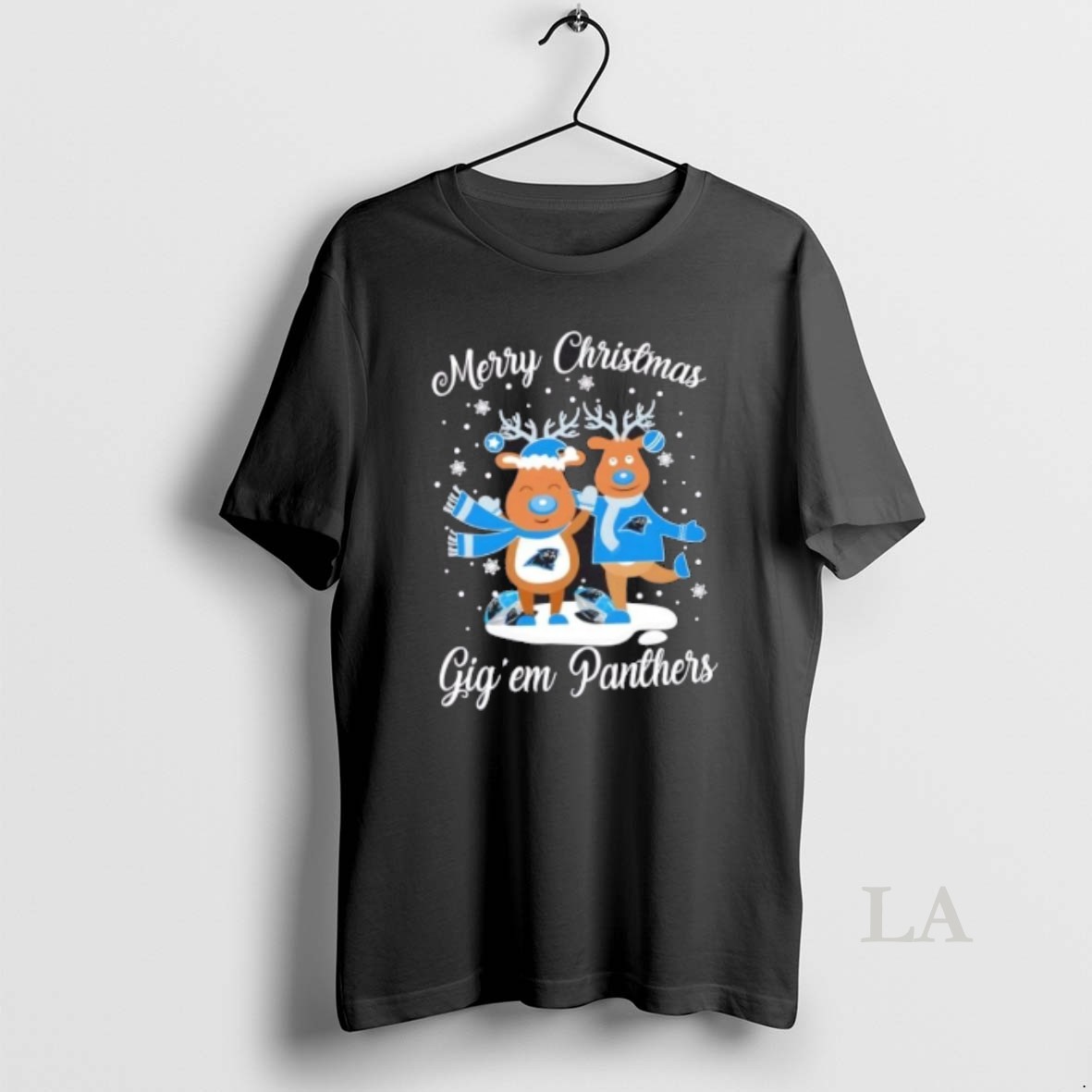 Original Merry Christmas Gig Em Carolina Panthers Football Shirt