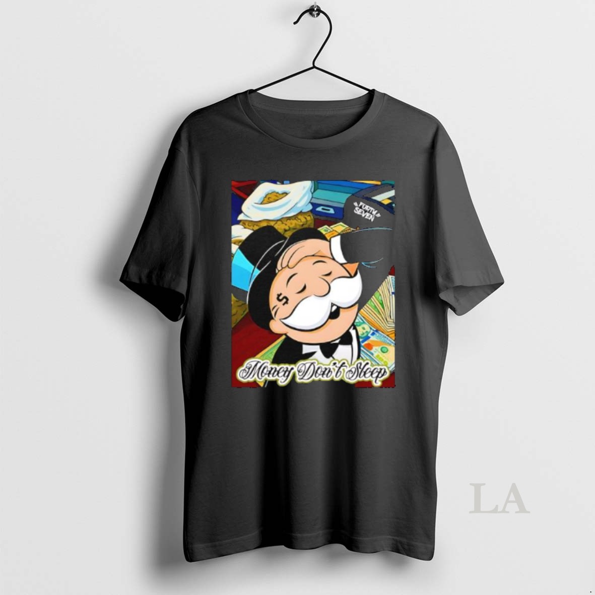 Original Money Dont Sleep Graphic Shirt