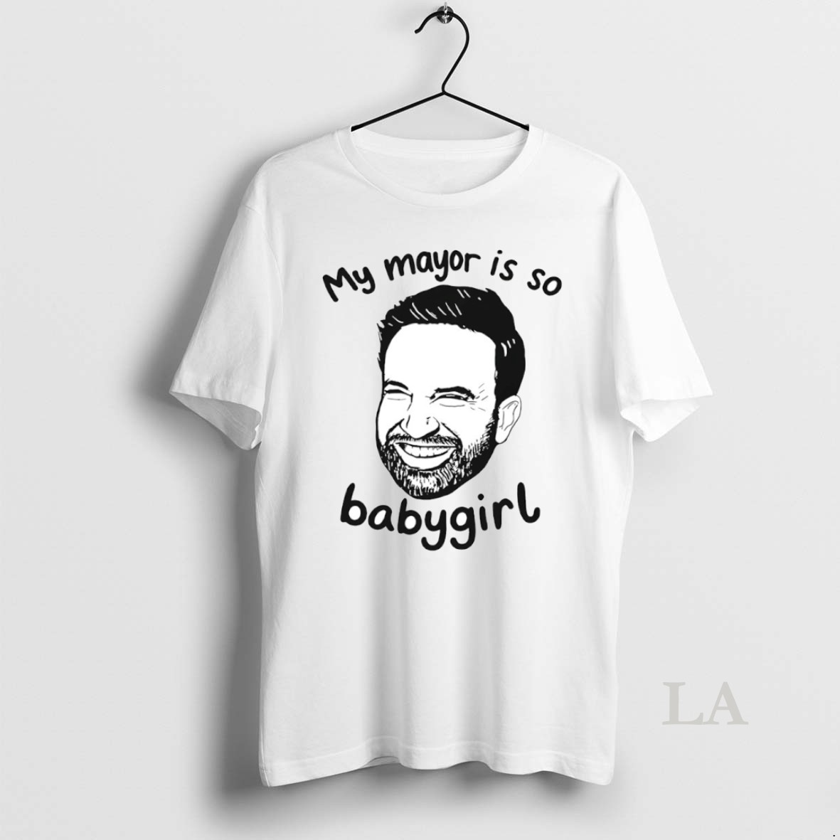 Original My Mayor Is So Babygirl Circle Shirt