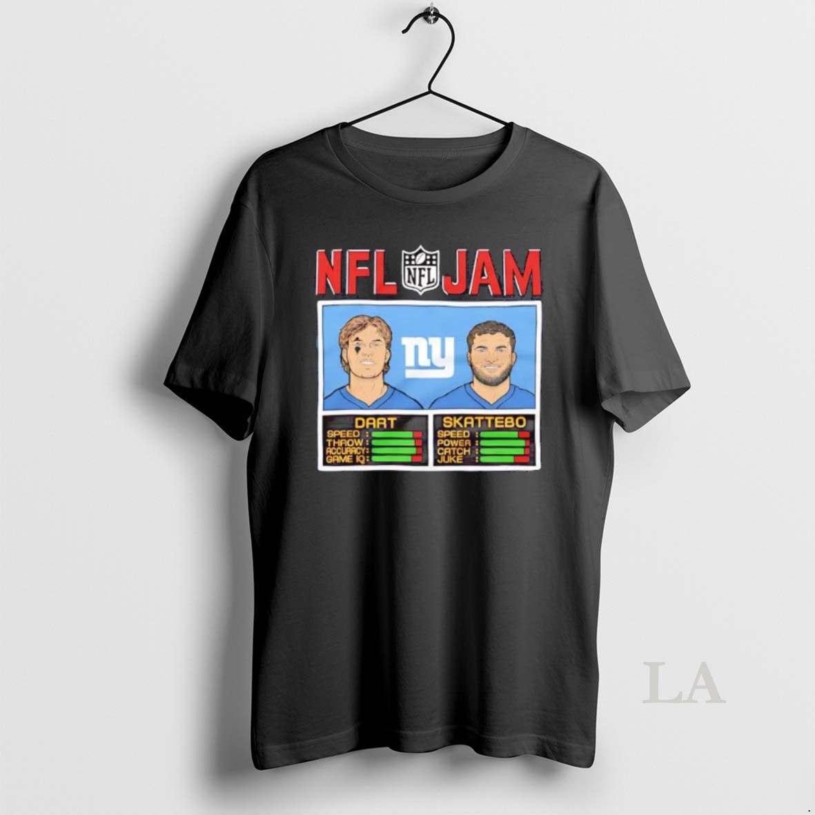 Original Nfl Jam Is Here Jaxson Dart And Cam Skattebo Shirt