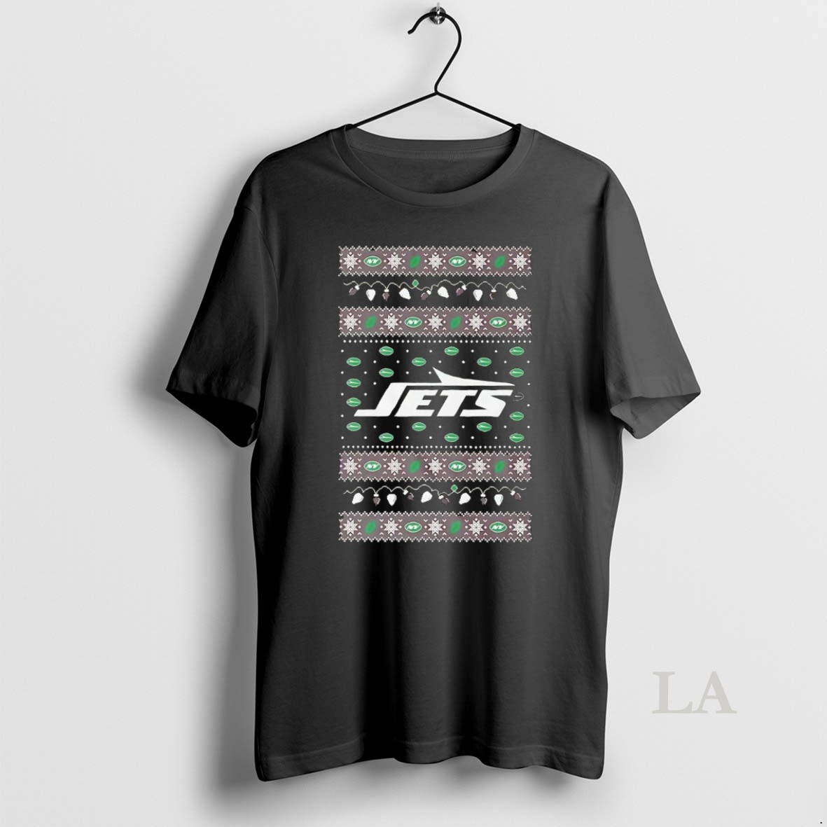 Original New York Jets Ugly Christmas Light Shirt