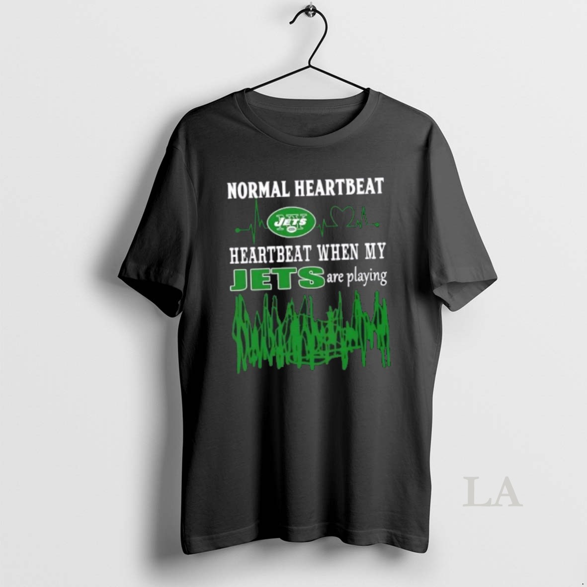 Original Normal Heartbeat Heartbeat When My New York Jets Are Playing Shirt