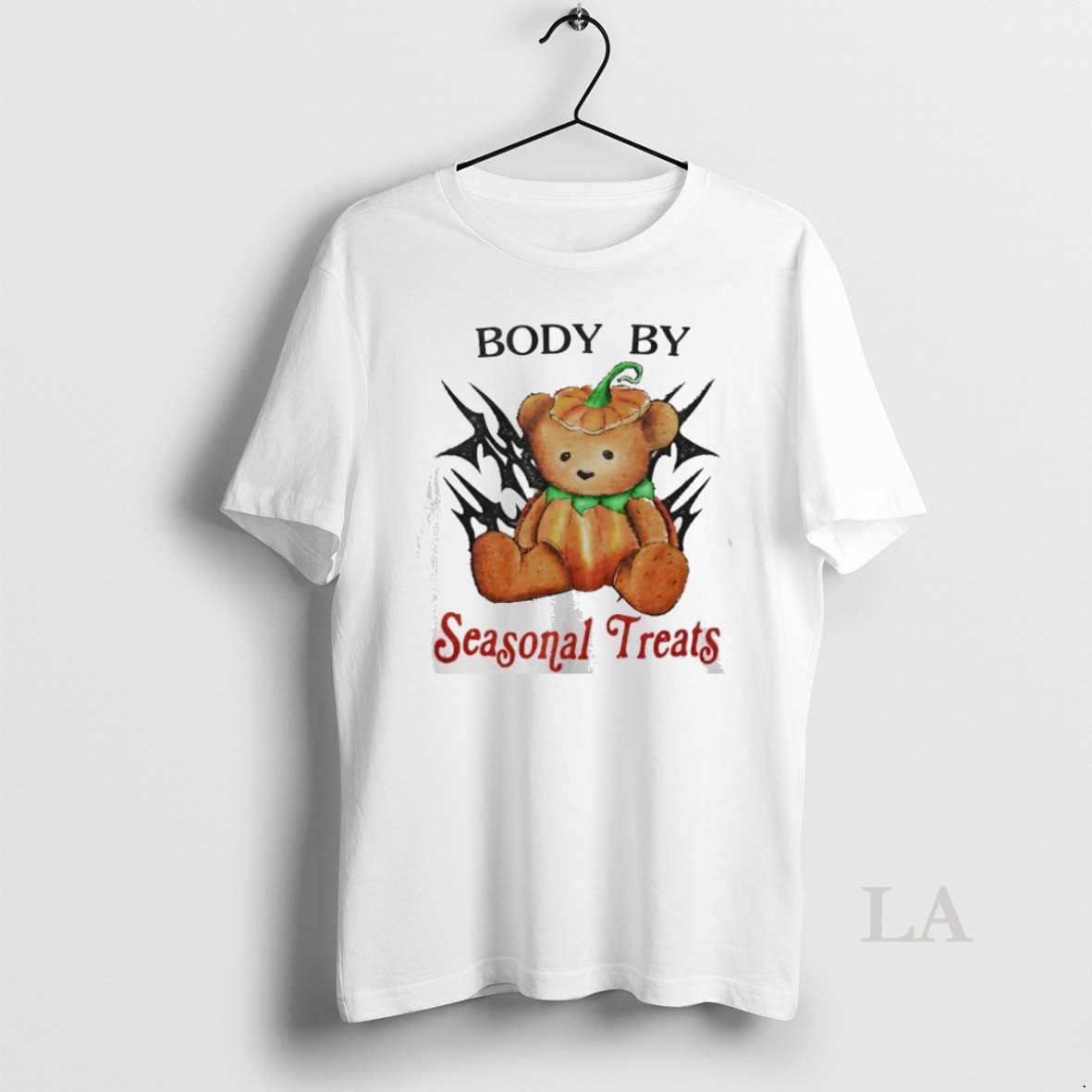 Original Pumpkin Teddy Bear Body By Seasonal Treats Shirt