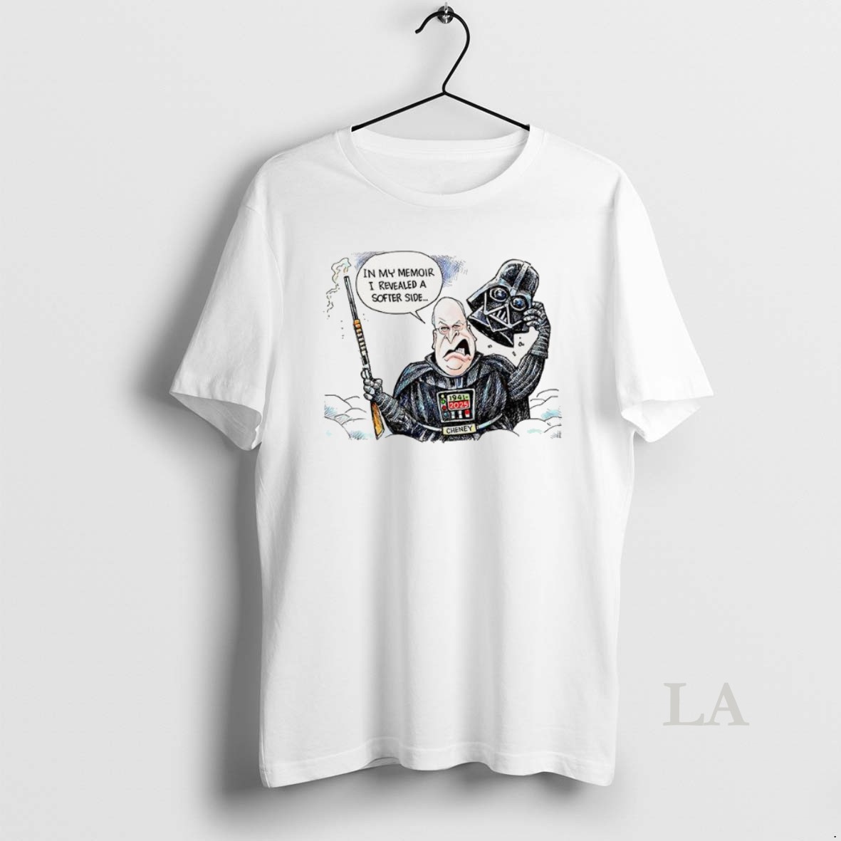 Original Rip Dick Cheney X Darth Vader In My Memoir I Revealed A Softer Side Shirt