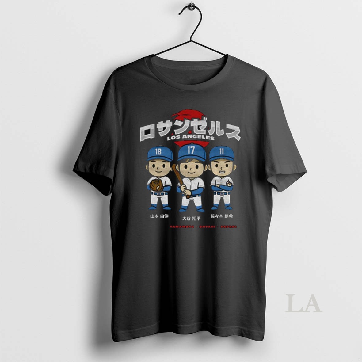 Original Shohei Ohtani Vs Yoshinobu Yamamoto Los Angeles Champions Back To Back World Series Graphic Shirt