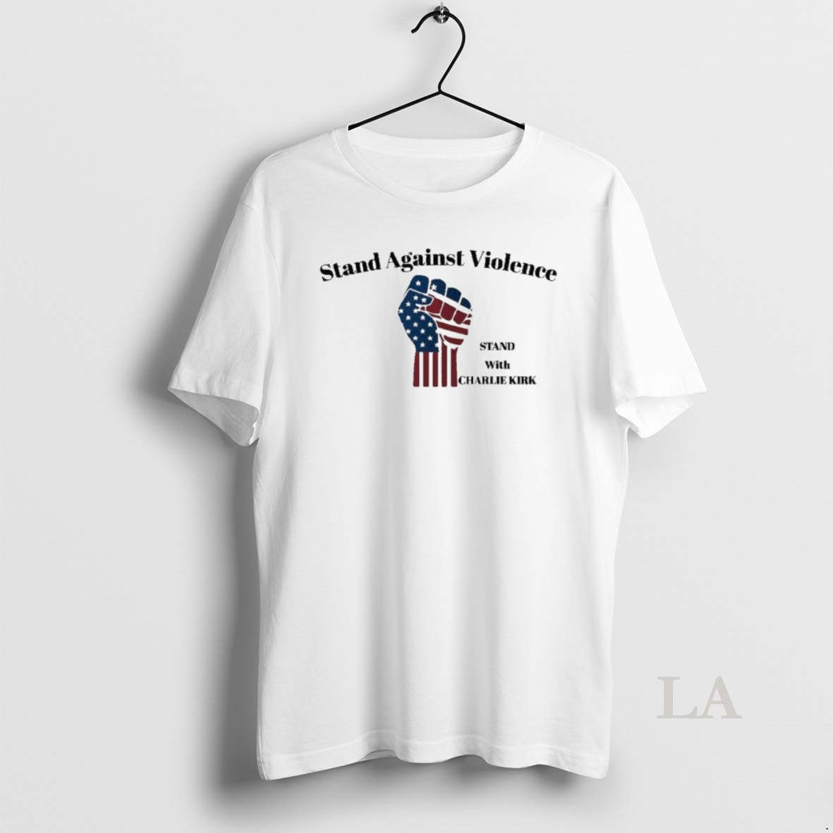 Original Stand Against Violence Charlie Kirk Support Shirt