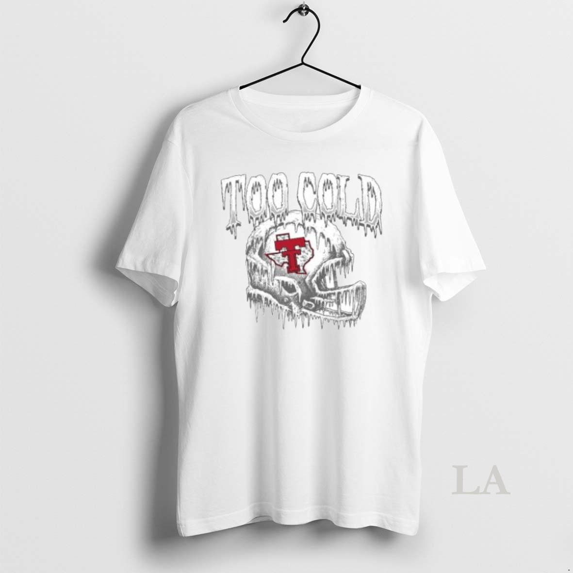Original Texas Tech Football Too Cold Helmet Shirt