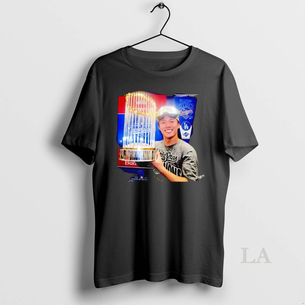 Original Tokugawa Yoshinobu Celebration 2025 Dodgers Champions Trophy Shirt