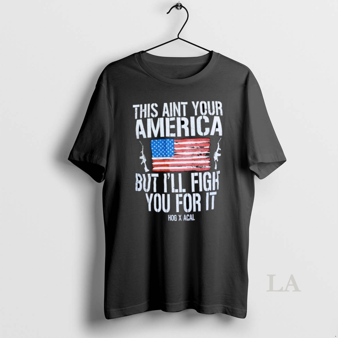 Original Tom Macdonald This Aint Your America But Ill Fight You For It Hog X Acal Flag Shirt