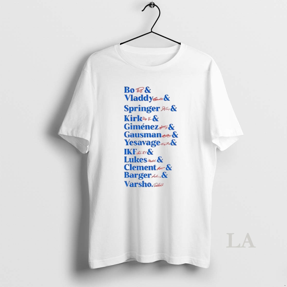 Original Toronto Blue Jays All Team Bo Vladdy Springer Kirk Gimenez Gausman Yesavage Mlb Baseball World Series Shirt