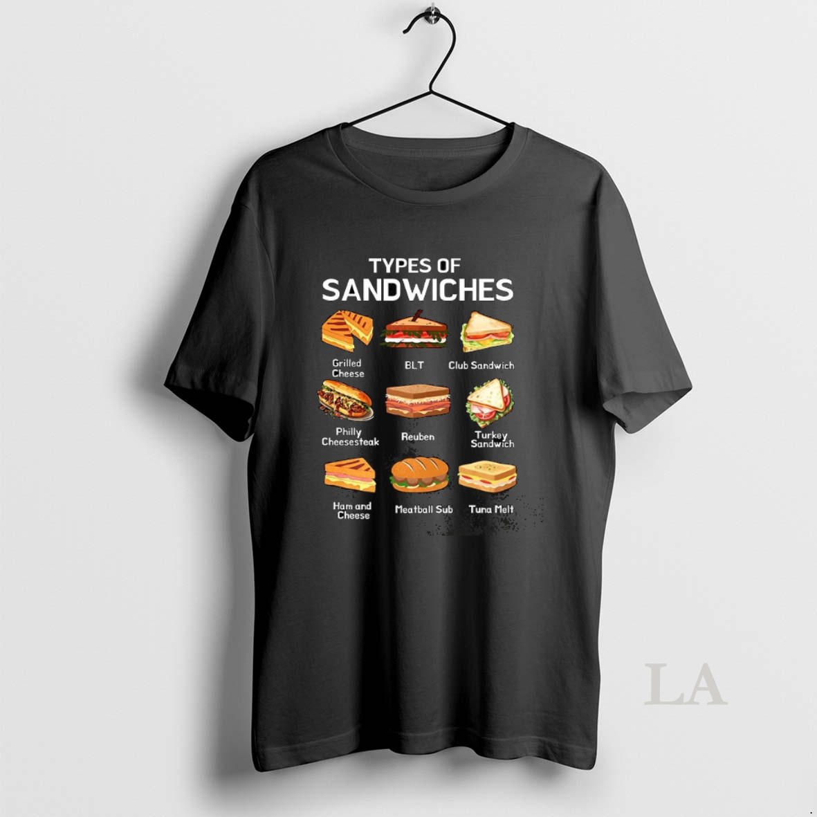 Original Types Of Sandwich Shirt
