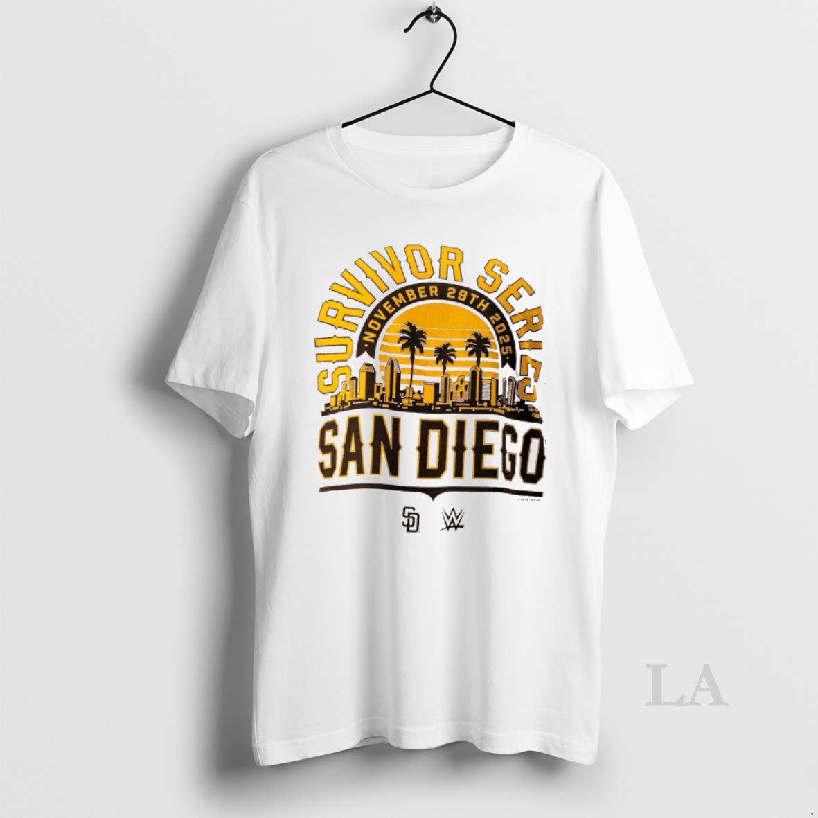 Original Wwe Survivor Series San Diego Padres November 29th 2025 Graphic Shirt