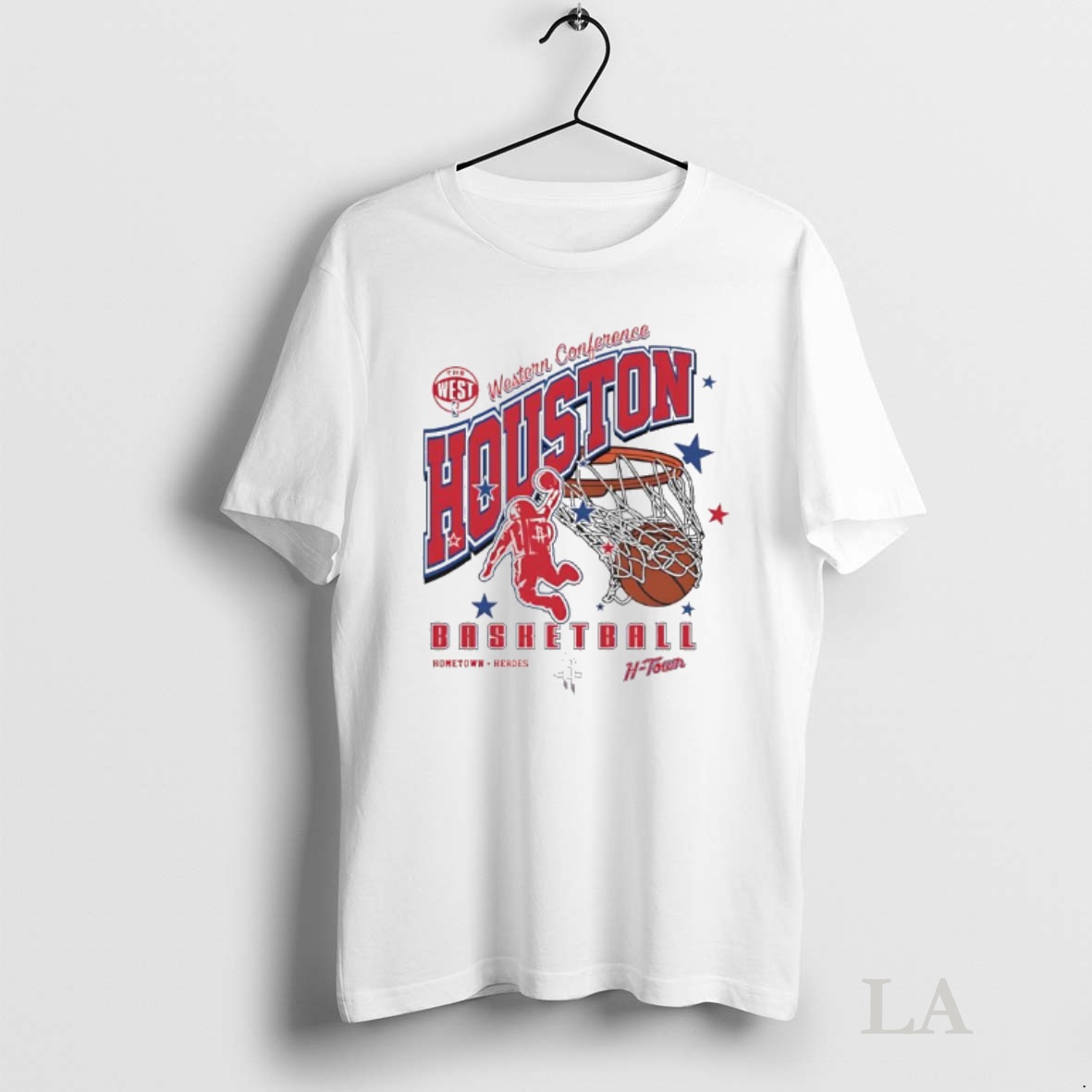 Original Western Conference Houston Rockets 2025 Basketball H Town Shirt
