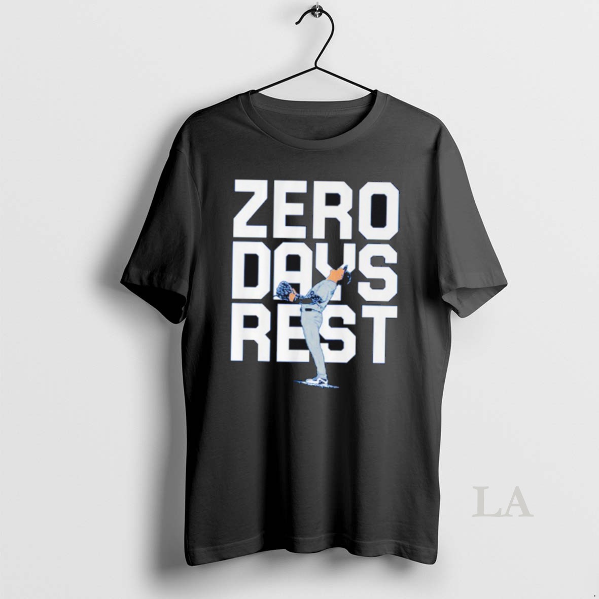 Original Yoshinobu Yamamoto Mlb Dodgers Zero Days Rest Shirt