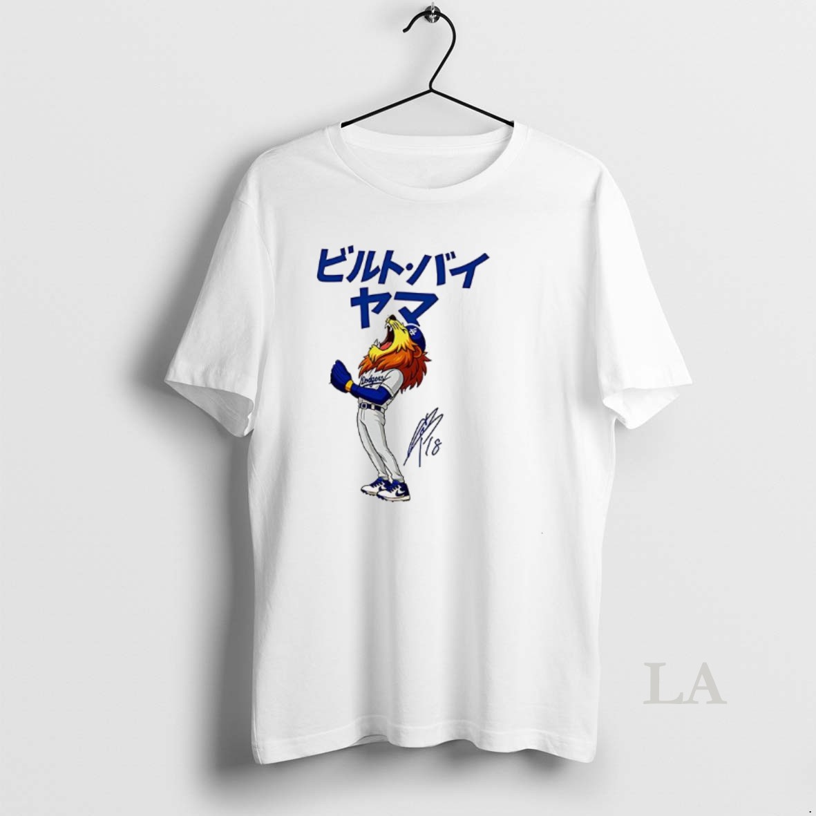 Original Yoshinobu Yamamoto Mvp 2025 Dodgers Anime Lion Signature Shirt