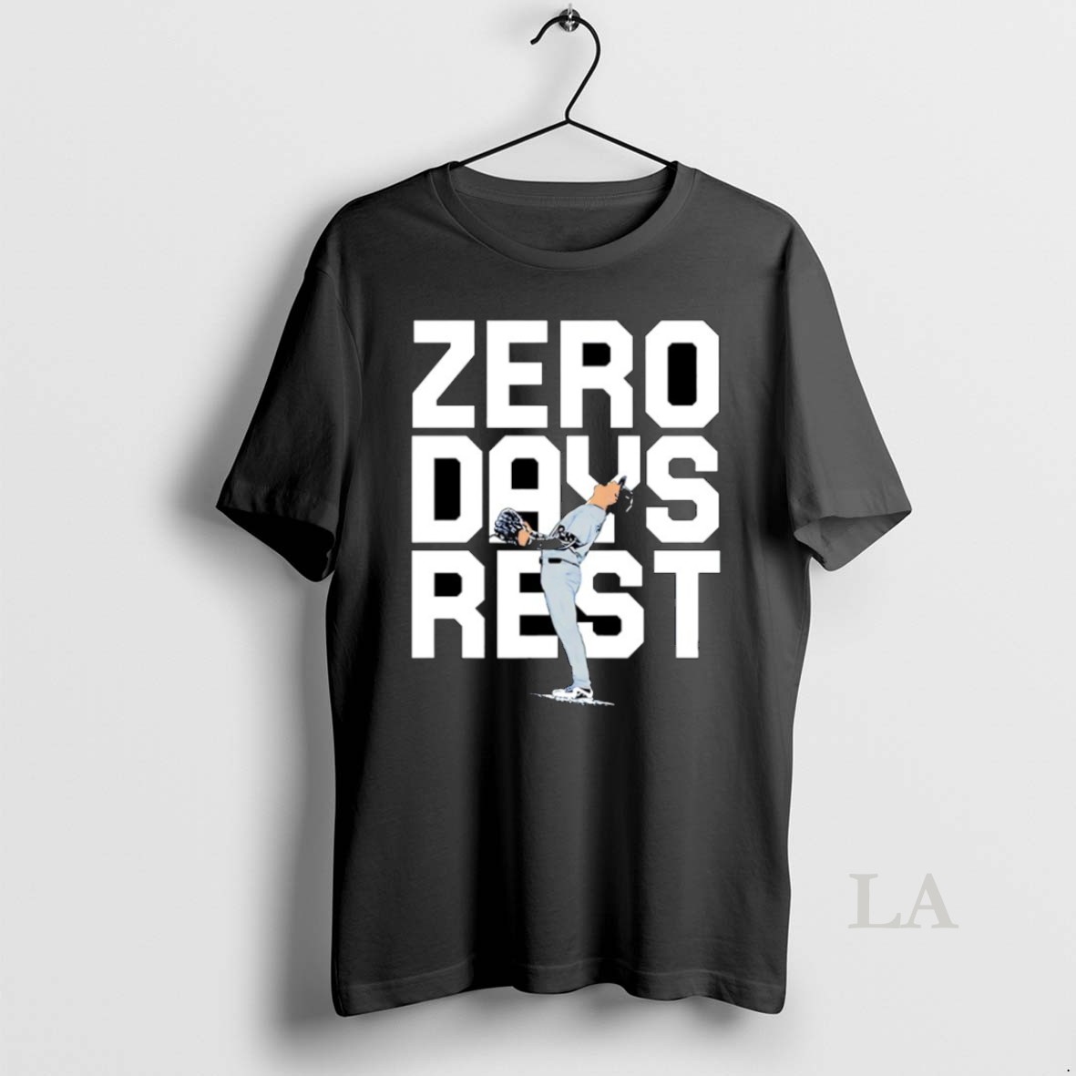Original Zero Days Rest Yoshinobu Yamamoto Player Los Angeles Dodgers Mlb Shirt
