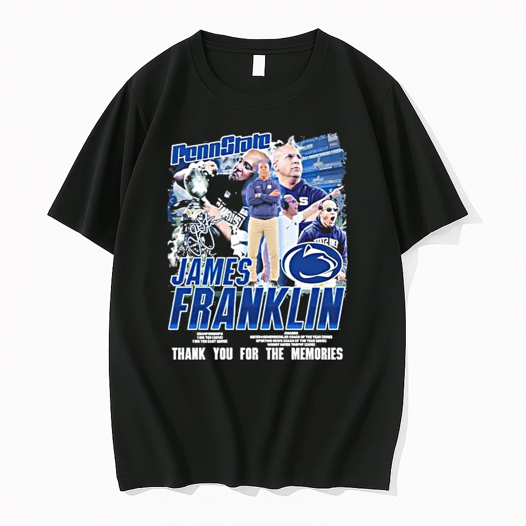 Penn State James Franklin Thank You For The Memories Tshirts Sweater Hoodie