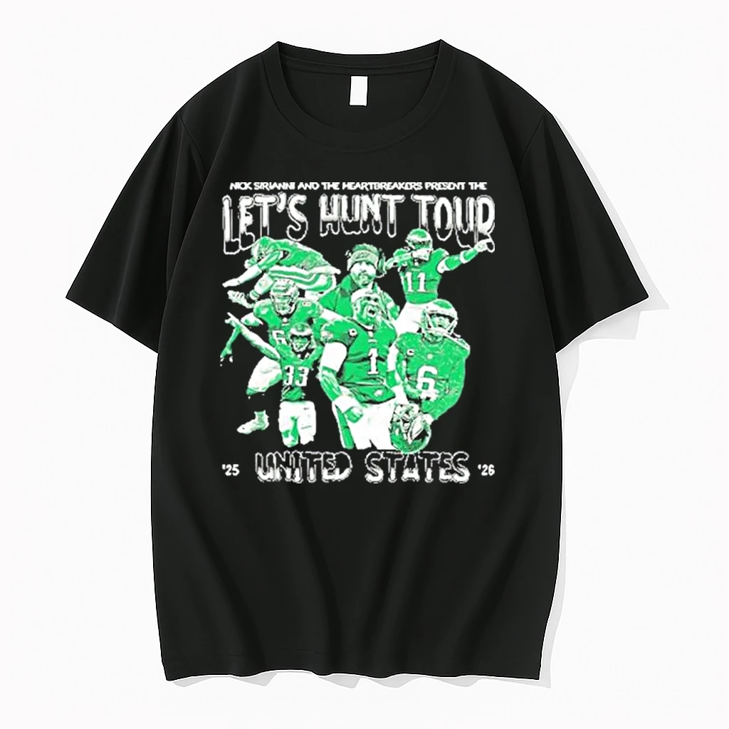 Philadelphia Eagles Fly Eagles Fly Lets Hunt Tour 2025 2026 Tshirts Sweater Hoodie