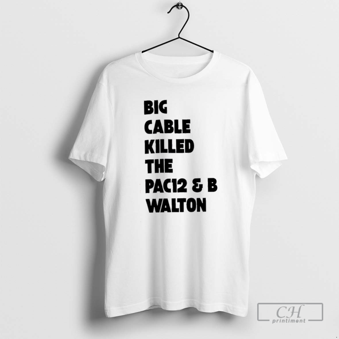 Premium Big Cable Killed The Pac12 B Walton Shirt Sweater
