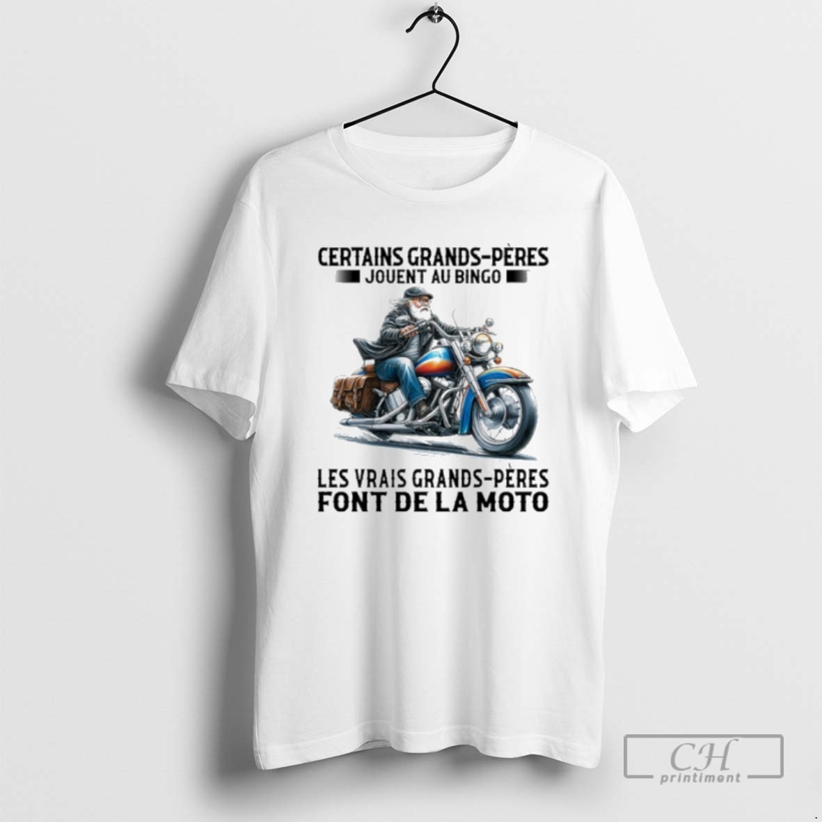 Premium Certains Grands Peres Jouent Au Bingo Les Vrais Grands Peres Font Dela Moto Shirt Sweater