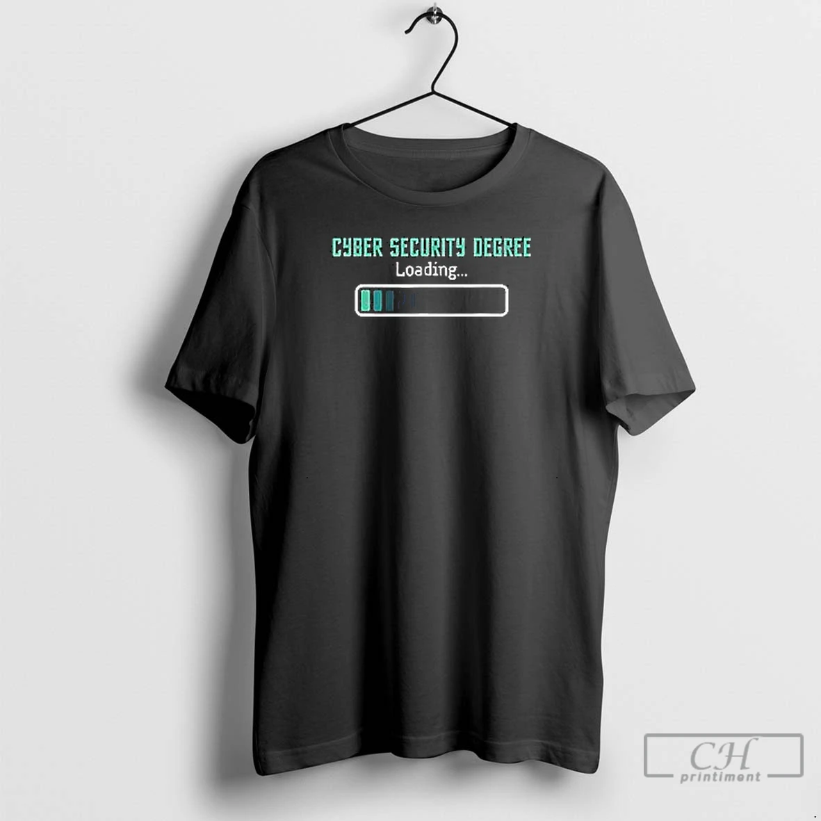 Premium Cyber Security Degree Loading T Shirts Hoodie