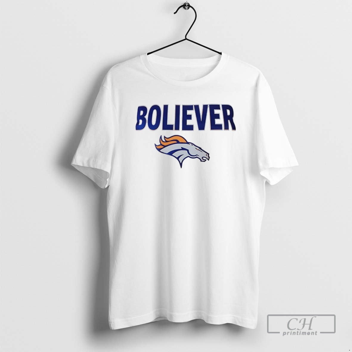 Premium Denver Broncos Boliever Logo Shirt Sweater Hoodie