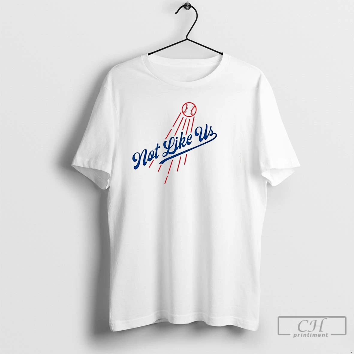 Premium Dodger Not Like Us T Shirts Hoodie