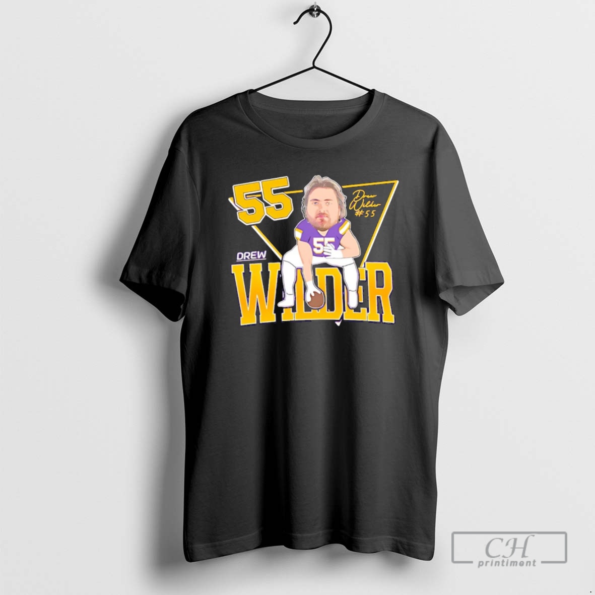 Premium Drew Wilder Tennessee Tech Golden Eagles Caricature 2025 Shirt Sweater