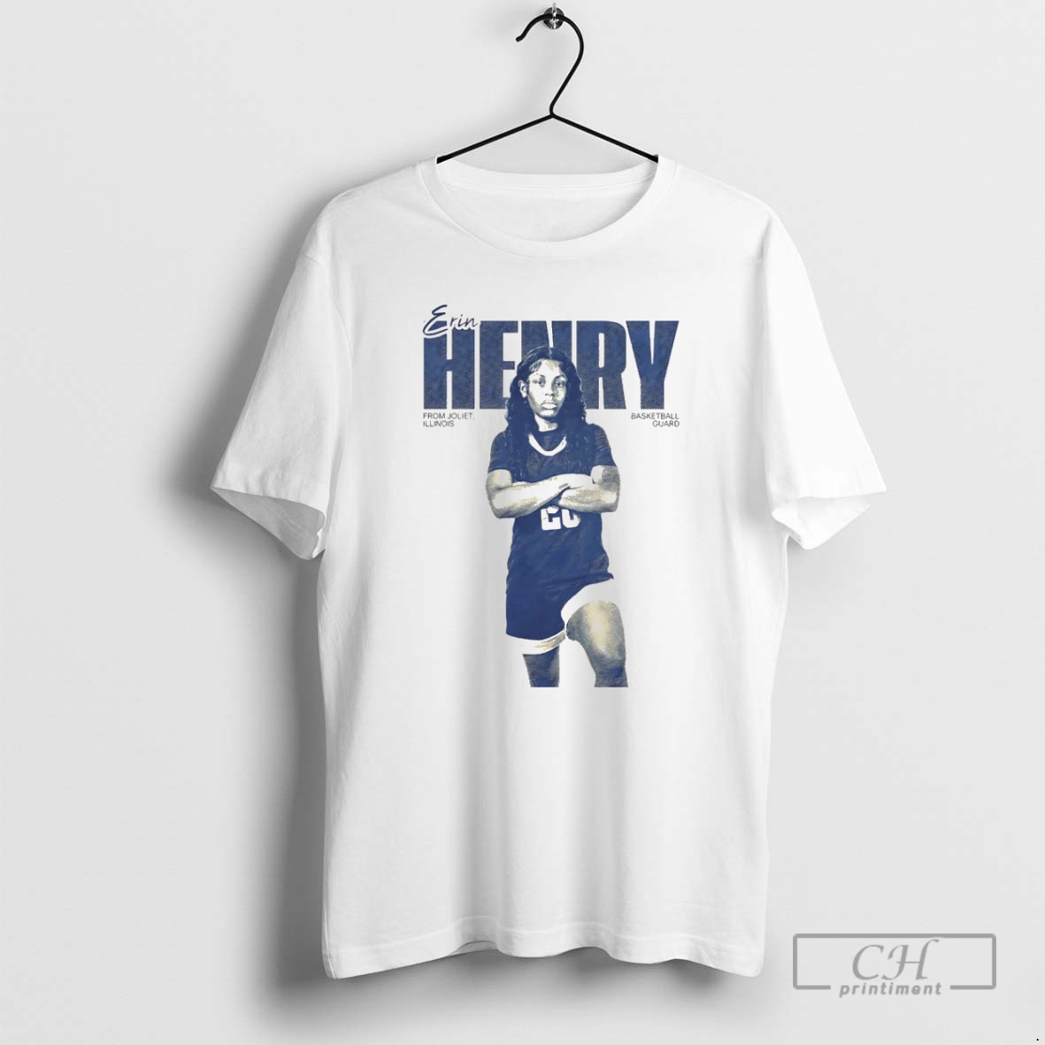 Premium Erin Henry From Joliet Illinois Basketball Guard Vintage Christmas Shirt Sweater