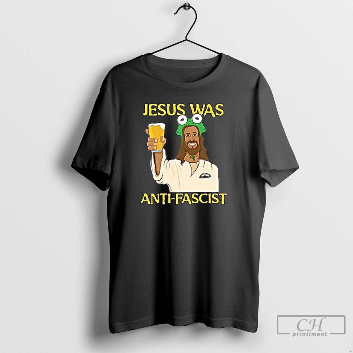 Premium Jesus Was Anti Fascist Meme T Shirts Hoodie