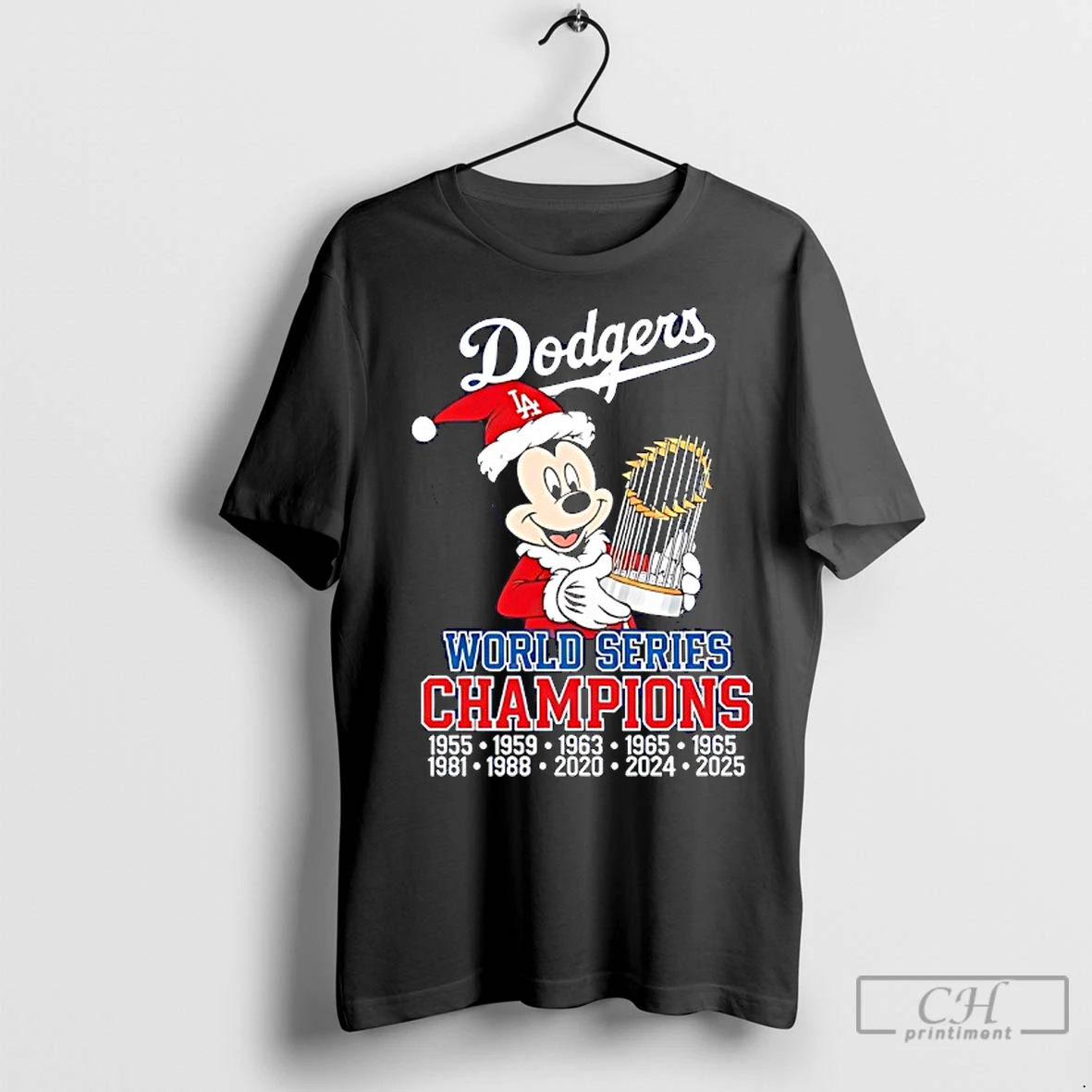 Premium Los Angeles Dodgers World Series Champions 2025 X Mickey Mouse T Shirt