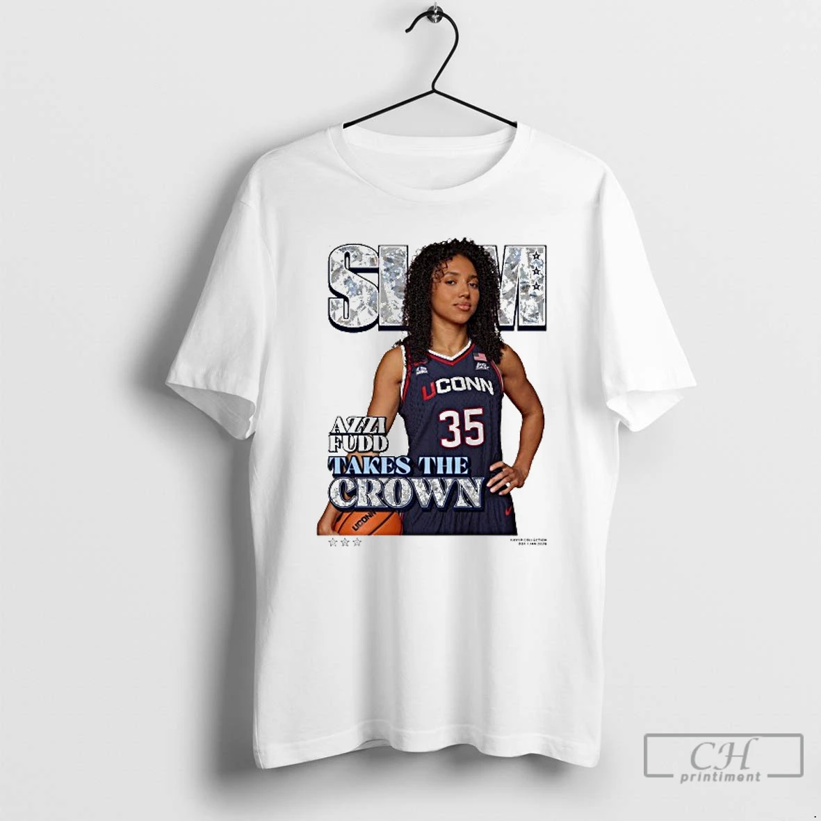 Premium Slam Azzi Fudd Takes The Crown T Shirts Hoodie