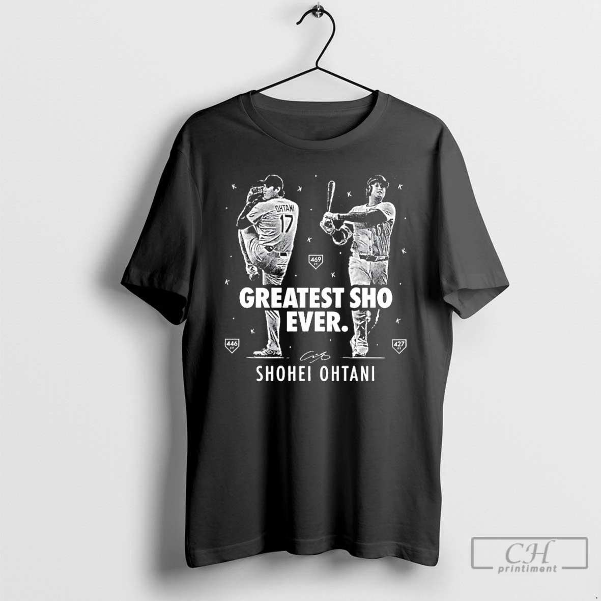 Premium Shohei Ohtani Greatest Sho Ever Signature T Shirts Hoodie