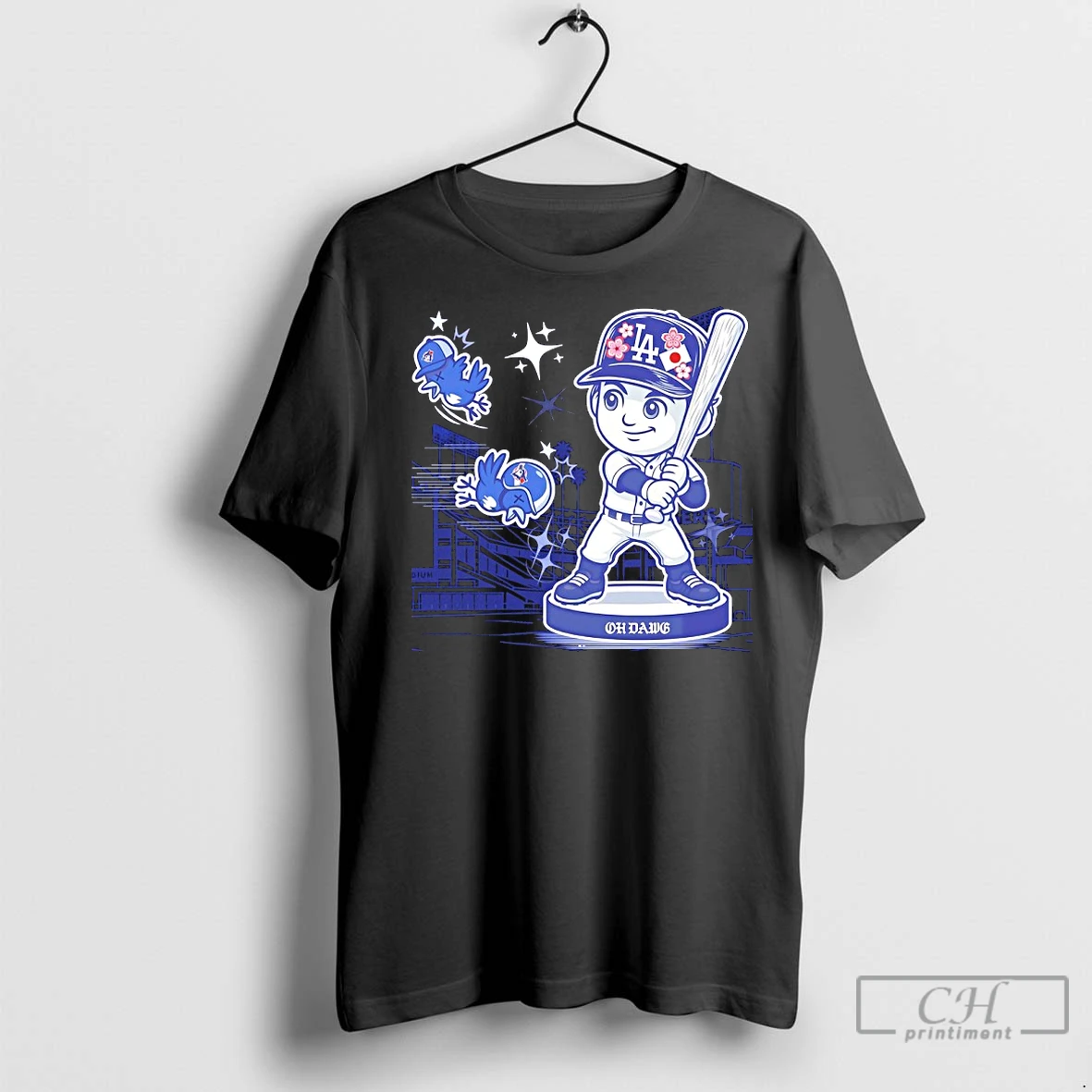 Premium Shohei Ohtani Los Angeles Dodgers Beat Toronto Blue Jays Cartoon T Shirt