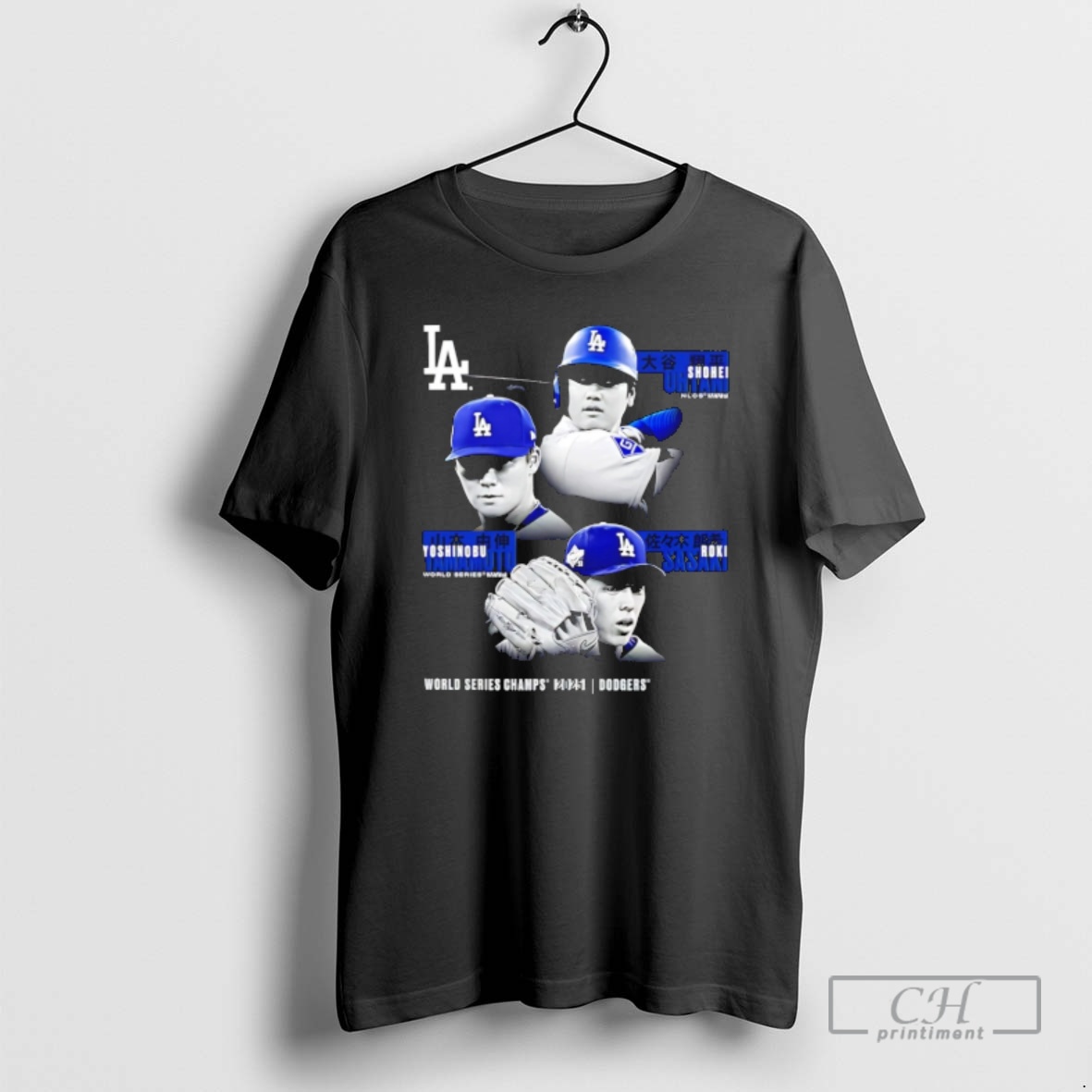 Premium Shohei Ohtani Yoshinobu Yamamoto Roki Sasaki La Dodgers 2025 Ws Champions Historic Performances Shirt Sweater Hoodie