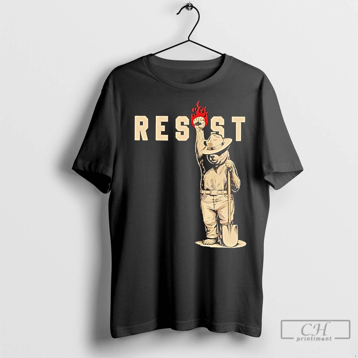 Premium Smokey Bear Fire Resist T Shirt