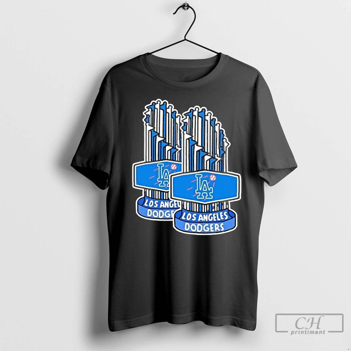 Premium The Los Angeles Dodgers 2025 Back To Back World Series Champions Trophy Long Sleve T Shirt