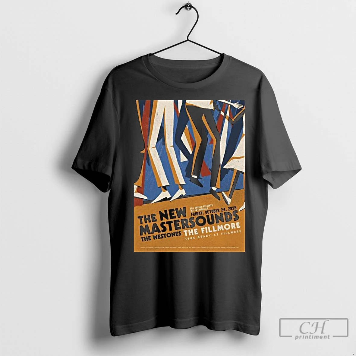 Premium The New Mastersounds October 24 2025 In San Francisco Long Sleve T Shirt