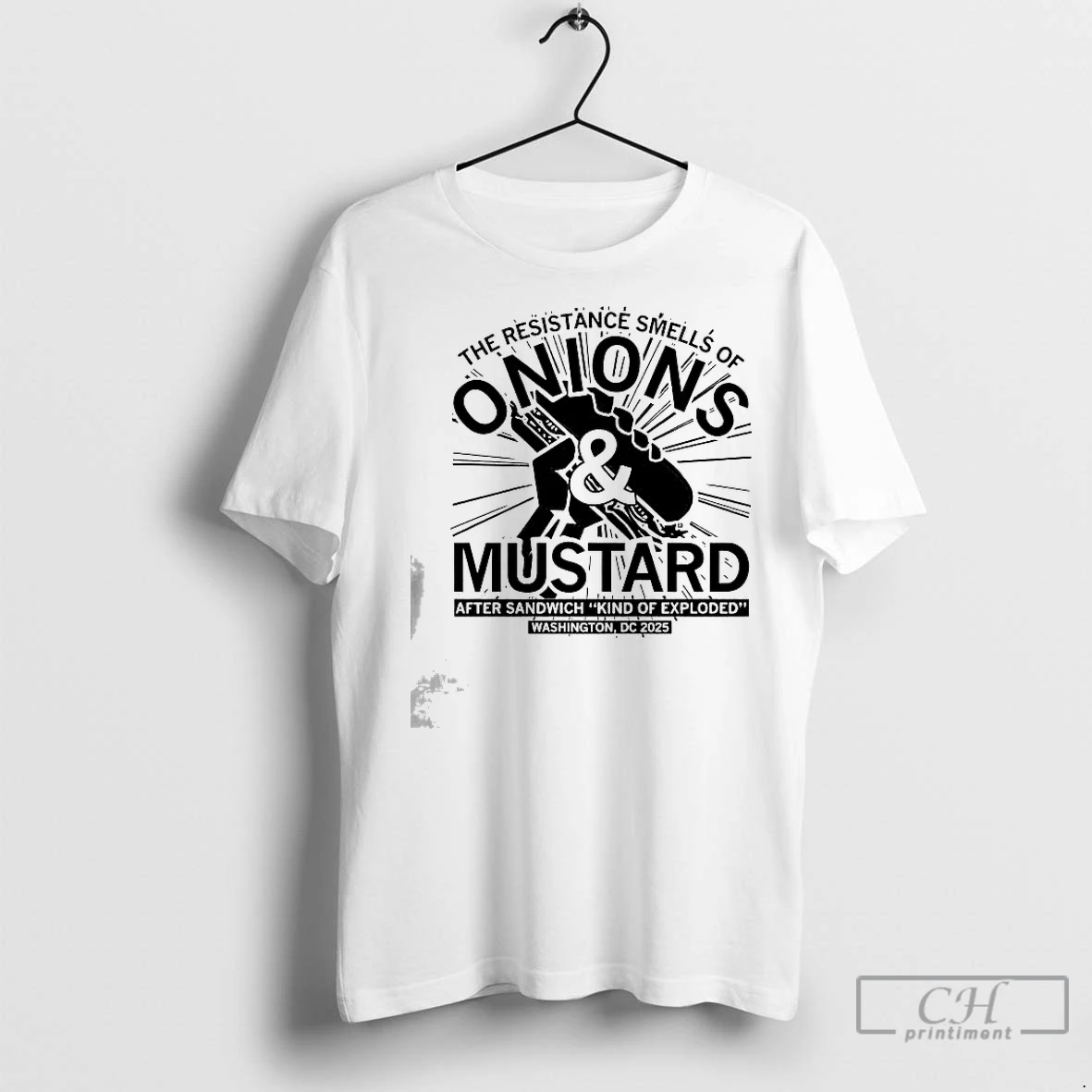 Premium The Resistance Smells Of Onions And Mustard Resistance T Shirt