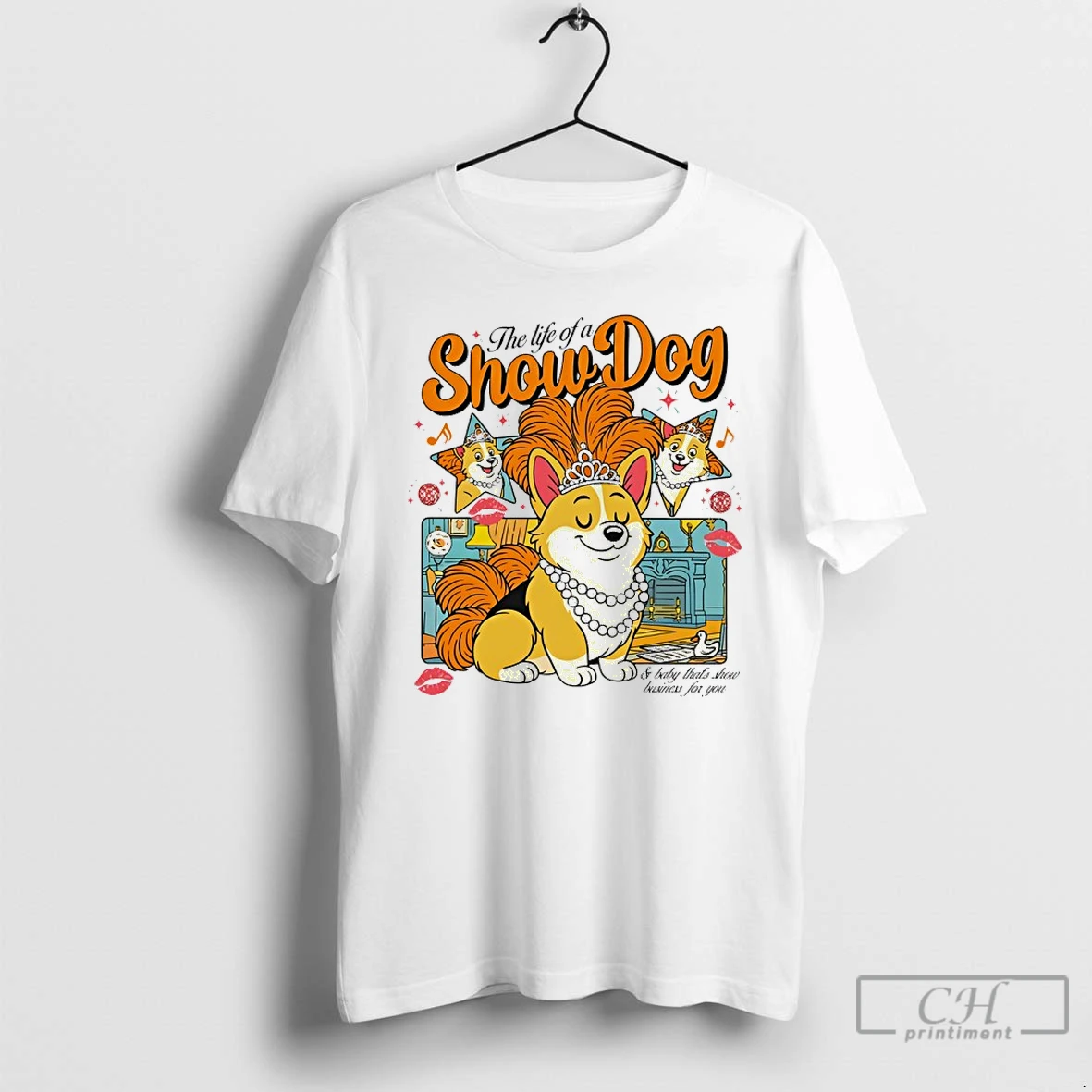 Premium The Life Of Show Dog And Baby Thats Show Business For You T Shirts Sweater Hoodie