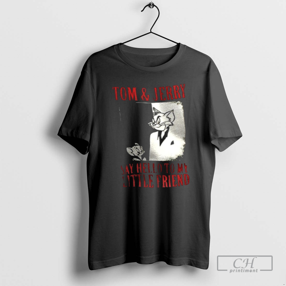 Premium Tom And Jerry Say Hello To My Little Friend Shirt Sweater